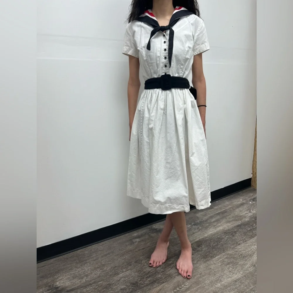 Vintage Sailor Dress - Picture 4 of 5